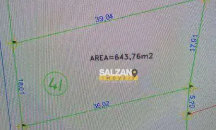 Terreno à venda, 640 m² por R$ 313.000 - Campos do Conde Taubaté - Taubaté/SP