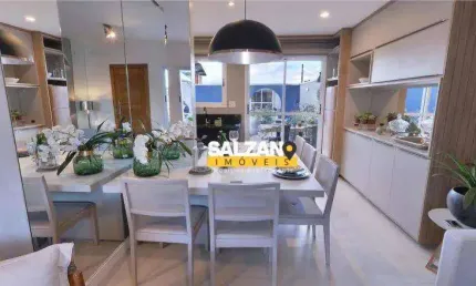 Sobrado com 3 dormitórios à venda, 90 m² por R$ 425.300,00 - Condomínio Jardins do Parque Amendoeiras - Taubaté/SP