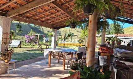 Sítio com 3 dormitórios à venda, 75256 m² por r$ 930.000,00 - registro - taubaté/sp