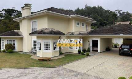Casa com 5 dormitórios à venda, 750 m² por R$ 6.000.000,00 - Fonte Simão - Campos do Jordão/SP
