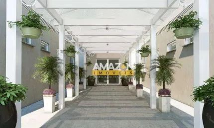Apartamento com 2 dormitórios à venda, 68 m² por R$ 320.000,00 - Chácara Galega - Pindamonhangaba/SP
