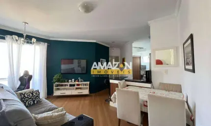 Apartamento com 2 dormitórios à venda, 63 m² por R$ 347.000,00 - Jardim das Nações - Taubaté/SP