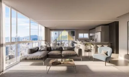 Apartamento na planta à venda no meridian tower em balneário camboriú