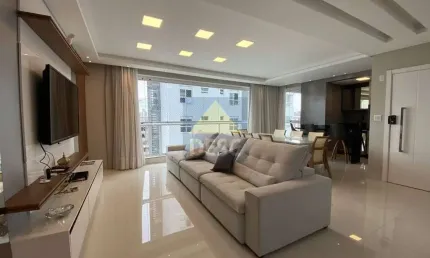 Apartamento mobiliado à venda no Palm Beach no Centro de Balneário Camboriú
