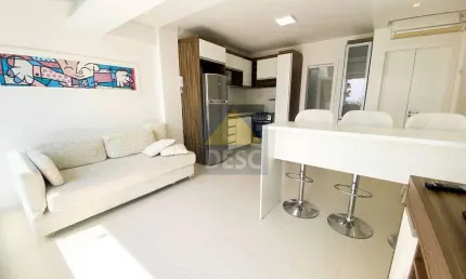 Apartamento mobiliado com 2 dormitórios para locação anual - Ed. Guarany