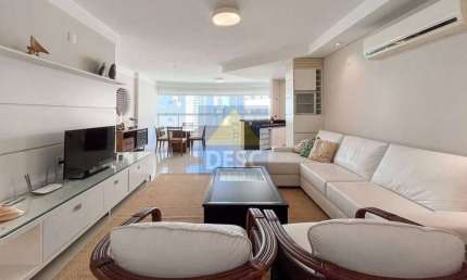 Apartamento mobiliado quadra mar para locação anual no Ed. Evidence Tower em Balneário Camboriú