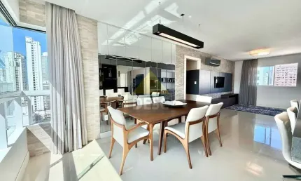 Apartamento mobiliado à venda no Ed. Residencial Mandala no Centro de Balneário Camboriú