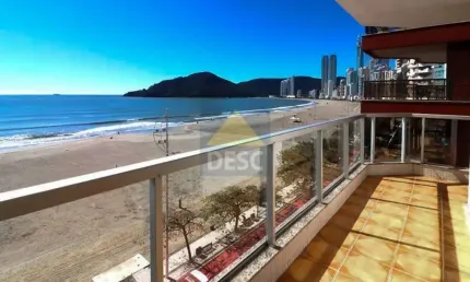 Apartamento frente mar à venda no edifício praia do leme em balneário camboriú