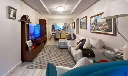 Apartamento diferenciado com 3 dormitórios à venda no ed. solar do atlântico sul em balneário camboriú