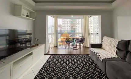 Apartamento mobiliado com 3 dormitórios para locação no ed. imperatriz em balneário camboriú