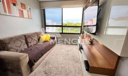 Apartamento com 1 quarto à venda na Rua Silva Tavares, 171, Passo da Areia, Porto Alegre por R$ 287.000