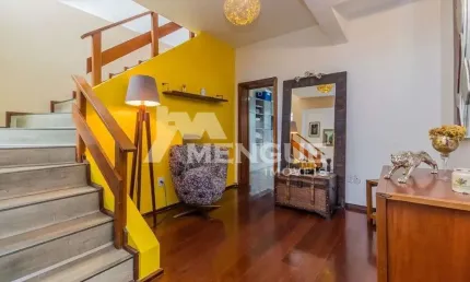 Casa com 5 quartos à venda na avenida alberto pasqualini, 180, jardim itu sabará, porto alegre por r$ 997.000