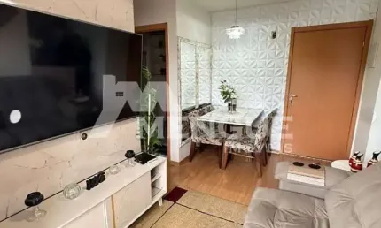 Apartamento com 2 quartos à venda na rua reverendo olavo nunes, 270, parque santa fé, porto alegre por r$ 210.000