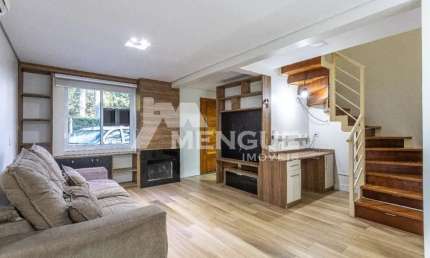 Casa em condomínio fechado com 3 quartos à venda na Rua Alberto Jerônimo Guerra, 20, Mário Quintana, Porto Alegre por R$ 550.000