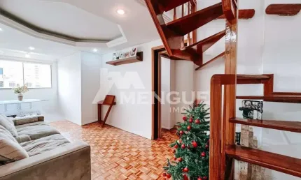 Cobertura com 3 quartos à venda na Rua Comendador Albino Cunha, 218, Cristo Redentor, Porto Alegre por R$ 890.000