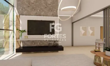 Casa em condomínio fechado com 3 quartos à venda no condomínio quinta da boa vista, ribeirão preto  por r$ 1.350.000