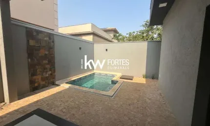 Casa em condomínio fechado com 3 quartos à venda no jardim cybelli, ribeirão preto  por r$ 1.280.000