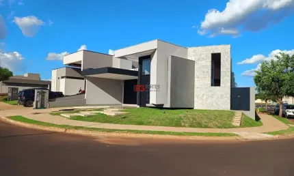 Casa em condomínio fechado com 3 quartos à venda no condomínio quinta da boa vista, ribeirão preto  por r$ 1.390.000