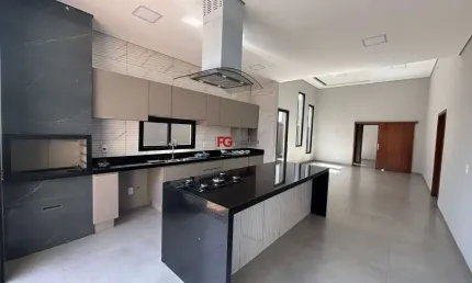 Casa em condomínio fechado com 4 quartos à venda no condomínio quinta da boa vista, ribeirão preto  por r$ 1.110.000