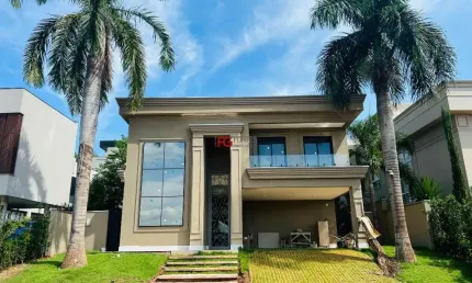Casa em condomínio fechado com 5 quartos à venda no Residencial e Empresarial Alphaville, Ribeirão Preto  por R$ 3.725.000