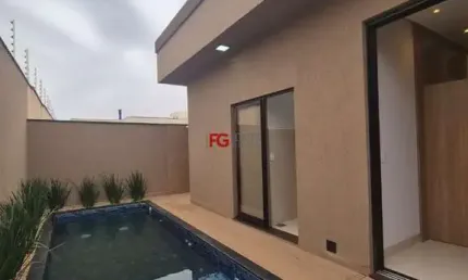Casa em condomínio fechado com 3 quartos à venda no condomínio quinta da boa vista, ribeirão preto  por r$ 1.170.000