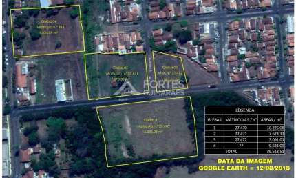 Terreno à venda no Centro, Orlândia  por R$ 841.200