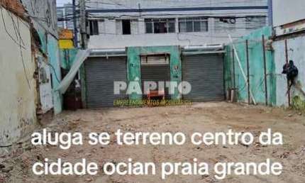 Terreno comercial para alugar na Cidade Ocian, Praia Grande 