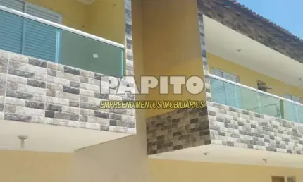 Sobrado de condomínio com 3 quartos, caiçara, praia grande - r$ 450 mil, cod: 60013620