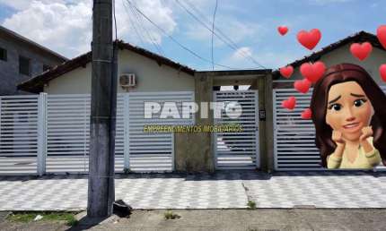 Casa de Condomínio com 2 quartos, Melvi, Praia Grande - R$ 260 mil, Cod: 60012683