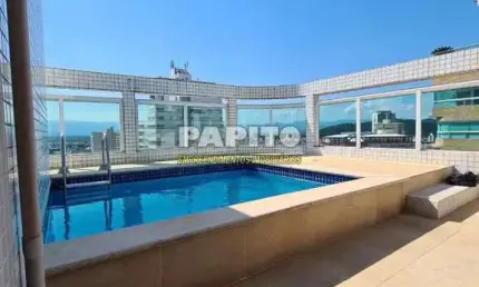 Cobertura com 3 dorms, guilhermina, praia grande - r$ 2.1 mi, cod: 60011606