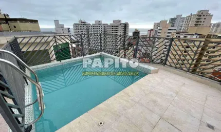 Cobertura com 3 dorms, tupi, praia grande - r$ 699 mil, cod: 60012238