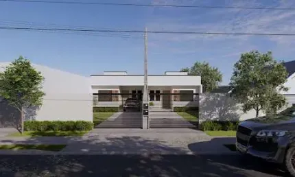 Casa 78m² com 3 dormitórios com 186m² de terreno à venda,  por R$430.000 - Araucária - Araucária/PR
