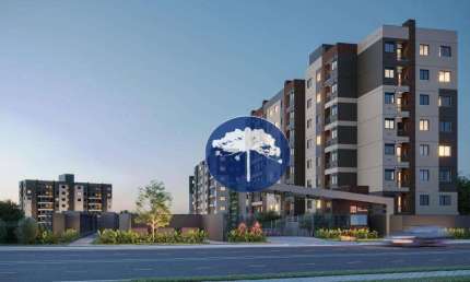 Apartamento com 2 dormitórios à venda, 43 m² por R$ 217.000 - Campina da Barra - Araucária/PR