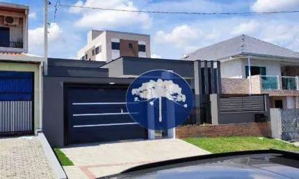 Casa alto padrão 3 suítes  - 200 m² por r$ 1.400.000 - cachoeira - araucária/pr