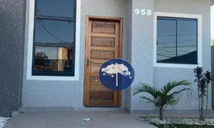 Casa com 3 dormitórios à venda, 91 m² por r$ 500.000,00 - santa terezinha - fazenda rio grande/pr