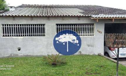 Casa com 3 dormitórios à venda, 53 m² por R$ 320.000,00 - Campina da Barra - Araucária/PR