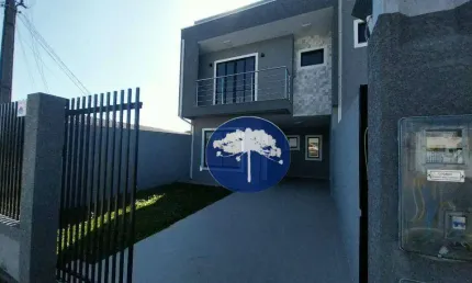 Sobrado com 3 dormitórios à venda, 107 m² por r$ 670.000,00 - estação - araucária/pr