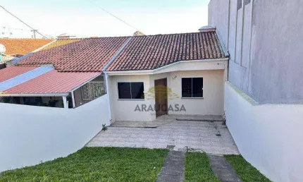 Casa 2 dormitórios 54 m²  r$ 371.000 - iguaçu - araucária/pr