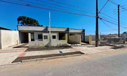 Casa com 2 dormitórios à venda, 59 m² por r$ 390.000,00 - tindiquera - araucária/pr