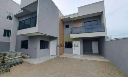 Sobrado com 3 dormitórios à venda, 120 m² por r$ 900.000,00 - tindiquera - araucária/pr