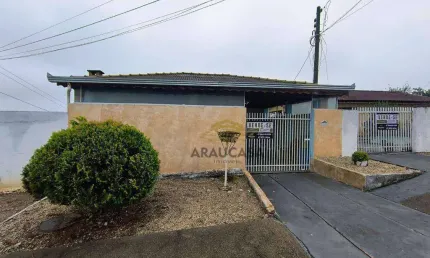 Casa com 3 dormitórios à venda, 143 m² por r$ 420.000,00 - tindiquera - araucária/pr