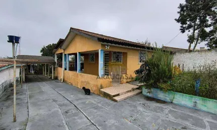 Casa com  135 m² em terreno de  408m² por r$ 420.000 - tindiquera - araucária/pr