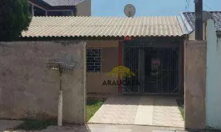 Casa com 2 dormitórios à venda, 80 m² por r$ 380.000,00 - costeira - araucária/pr