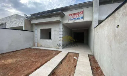 Casa com 3 dormitórios à venda, 82 m² por r$ 580.000,00 - costeira - araucária/pr