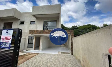 Sobrado com 3 dormitórios à venda, 140 m² por r$ 650.000,00 - thomaz coelho - araucária/pr