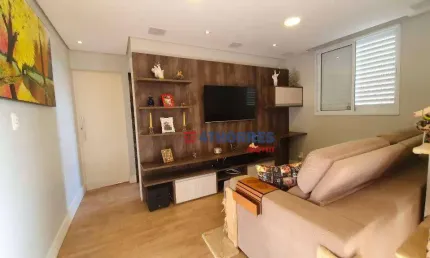 Apartamento com 2 dormitórios à venda, 67 m² por r$ 700.000,00 - jardim monte kemel - são paulo/sp
