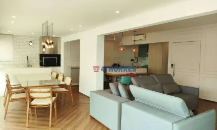 Apartamento com 3 suítes para alugar, 150 m² por R$ 19.028/mês - Vila Pompeia - São Paulo/SP