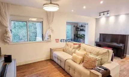Apartamento com 3 dormitórios à venda, 108 m² por r$ 745.000,00 - raposo tavares - são paulo/sp