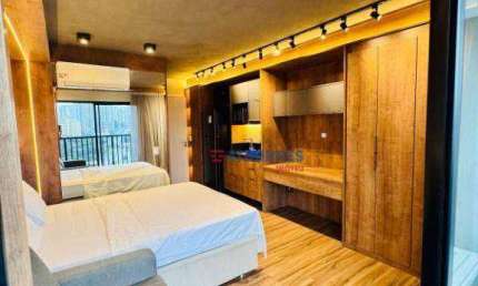 Studio com 1 dormitório para alugar, 27 m² por R$ 3.440,00/mês - Pinheiros - São Paulo/SP