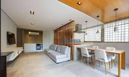 Apartamento Duplex com 2 dormitórios para alugar, 136 m² por R$ 21.518,45/mês - Itaim Bibi - São Paulo/SP